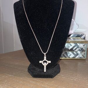 Sterling Silver Cross Pendant Necklace